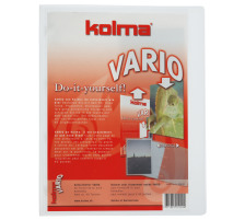 KOLMA Schnellhefter Vario A4 XL transp.,KolmaFlex 40 Taschen, 11.009.00