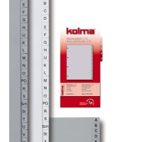 KOLMA Register PP grau A4 A-Z, Kolmaflex, 18.244.03