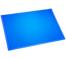 LUFER Schreibunterlage Durella blau-transp. 53x40cm, 32629