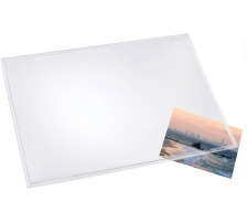 LUFER Schreibunterlage Durella transparent 60x40cm, 43600