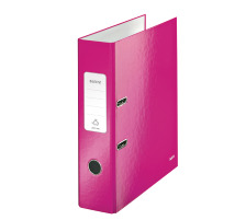 LEITZ Ordner WOW 8cm pink metallic A4, 10050023