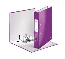 LEITZ Ordner WOW 5,2cm violett metallic A4, 10060062