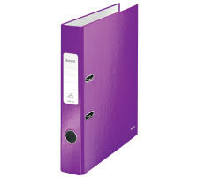 LEITZ Ordner WOW 5,2cm violett metallic A4, 10060062