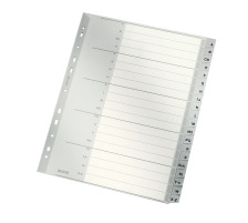 LEITZ Register PP A4 A-Z 20-teilig, 12600000