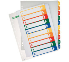 LEITZ Rpertoire PC descr. A4 1-10 color, 12930000