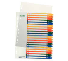 LEITZ Register PC-beschriftbar A4+ 1-20 multicolor, 12960000