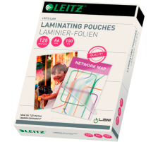 LEITZ Laminier-Folientasche A6 125 Mic. 100 Stck, 33806