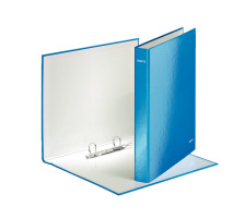 LEITZ Ringbuch WOW A4 blau metallic, 42410036