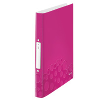 LEITZ Ringbuch WOW PP A4 pink metallic 25mm, 42570023