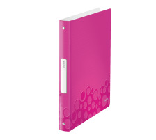 LEITZ Ringbuch WOW PP A4 pink metallic 25mm, 42580023