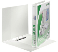 LEITZ Classeur  anneaux A4 blanc 2R 25mm, 42790001