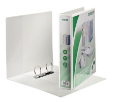 LEITZ Classeur  anneaux A4 blanc 2R 40mm, 42810001