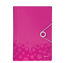 LEITZ Dossier project WOW A4 metallic pink, 45890023