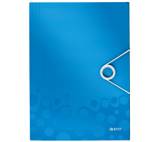 LEITZ Sammelmappe WOW A4 blau fr 150 Blatt, 45990036