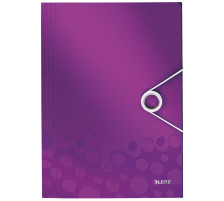 LEITZ Sammelmappe WOW A4 violett fr 150 Blatt, 45990062