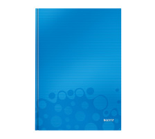 LEITZ Notizbuch WOW A4 liniert, 90g blau, 46251036