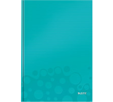 LEITZ Notizbuch WOW A4 liniert, 90g eisblau, 46251051