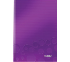 LEITZ Notizbuch WOW A4 liniert, 90g violett, 46251062