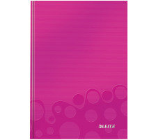 LEITZ Notizbuch WOW A5 liniert, 90g pink, 46271023