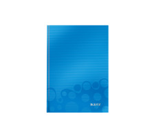 LEITZ Notizbuch WOW A5 liniert, 90g blau, 46271036