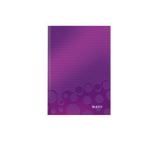 LEITZ Notizbuch WOW A5 kariert, 90g violett, 46281062