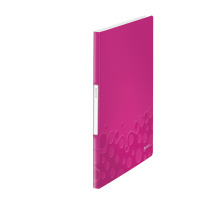 LEITZ Sichtbuch WOW PP A4 pink metallic 20 Hllen, 46310023