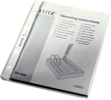 LEITZ Zeigetasche PP extra A5 genarbt, 0,13mm 100 Stck, 47050003