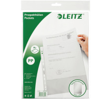 LEITZ Prospekthlle PP A4 farblos 25 Stck, 47966003