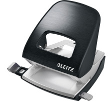 LEITZ Brolocher NeXXt Metall satin schwarz 30 Blatt, 50060094