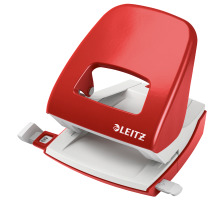 LEITZ Brolocher NeXXt 8cm/5.5mm rot f. 30 Blatt, 50080025