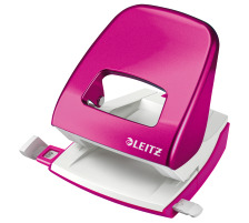 LEITZ Brolocher NeXXt WOW 8cm/5.5mm pink metallic fr 30 Blatt, 50082023