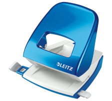 LEITZ Brolocher NeXXt WOW 8cm/5.5mm blau metallic fr 30 Blatt, 50082036