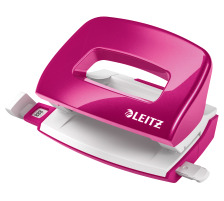 LEITZ Locher NeXXt 5060 WOW pink metallic, 10 Blatt mini, 50601023