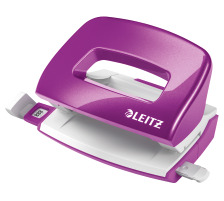 LEITZ Locher NeXXt 5060 WOW violett met., 10 Blatt mini, 50601062