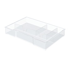 LEITZ Schubladeneinsatz WOW Cube transparent, 52150002