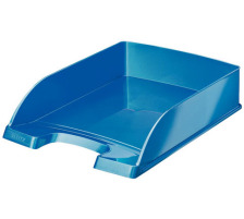 LEITZ Briefkorb WOW A4 blau metallic, 52263036