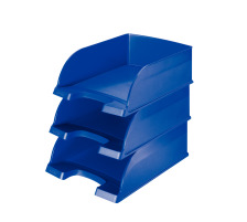 LEITZ Plus Briefkorb, Jumbo A4 blau, 52330035