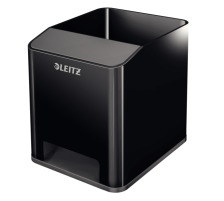 LEITZ Sound Stiftekcher Duo Color schwarz, 53630095