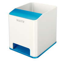 LEITZ Sound Stiftekcher WOW blau met., 53631036