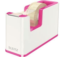 LEITZ Klebebandabroller WOW pink met., 53641023