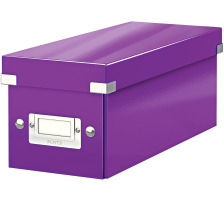 LEITZ Click & Store CD-Box violett 145x135x360mm, 60410062