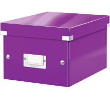 LEITZ Click & Store Box de range. A5 violet, 60430062