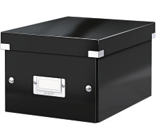 LEITZ Click & Store Ablagebox A5 zusammenklappbar schwarz, 60430095