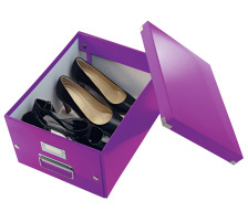 LEITZ Click & Store Ablagebox A4 violett metallic, 60440062