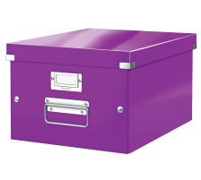 LEITZ Click & Store Ablagebox A4 violett metallic, 60440062