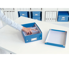 LEITZ Click&Store Box 220x100x285mm blau metallic, 60570036