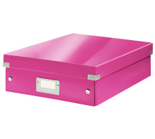 LEITZ Click&Store Box 280x100x370mm pink metallic, 60580023