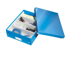 LEITZ Click&Store Box 280x100x370mm blau metallic, 60580036