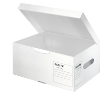 LEITZ Archiv-Box Infinity weiss,mit Deckel 355x255x190mm, 61050000