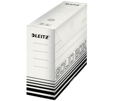 LEITZ Archiv-Box Solid A4 weiss, 61280001